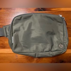 lululemon athletica Gray Crossbody Bag Sleek Design Water-Resistant